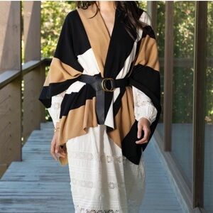 PARRISH LA Stevie Poncho NWT